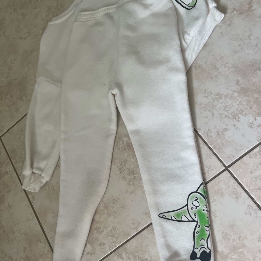 Disney Toy Story Green and White Joggers (Kids)